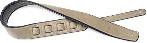 Stagg 22448 SPFL 30 Kunstleder gepolsterter Gitarrengurt beige