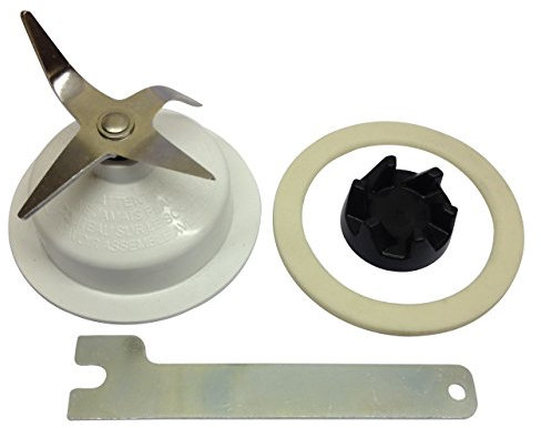 LKS Replacement Blender Jug Service Kit 2, Blender Cutter Assembly with Short Blades. Compatible with Kitchenaid 5KSB3, KSB3, KSB5, 5KSB52 and 5KSB5