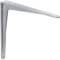 Gedotec Schwerlastkonsole Alu Regal-Konsole | SPARTA | Tiefe: 190 mm | 1 Stück | Schwerlastträger aus Aluminium | Tragkraft 180 kg für Wandregale | Regalträger rostfrei | Wand-Winkel
