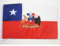 AZ FLAG - Flagge Chile Mit Waffen - 45x30 cm Mit Kordel - Chilenische Fahne 30 x 45 cm - Flaggen