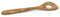 Continenta Cuchara, cucharón, Cuchara de Madera, con Esquina y Agujeros, Madera de Olivo, 30 cm