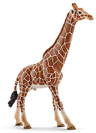 schleich WILD LIFE | Giraffenbulle 14749 | detailgetreue Tierfiguren | Zoo Spielzeug | tolles Geschenk für Jungen und Mädchen | Deko für Geburtstag | Spielfigur ab 3 Jahren | 13 x 4 x 17 cm