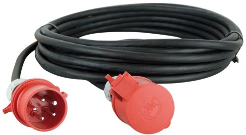 Extension Cable CEE32A/CEE32A 10m 5x4 mm2
