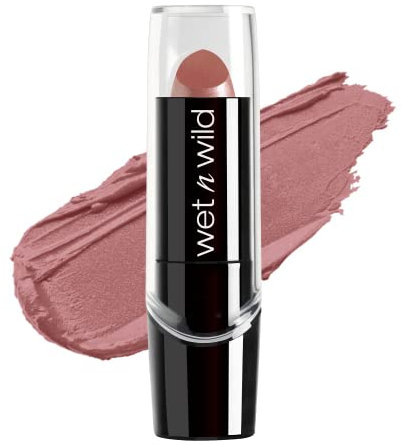 WET N WILD Silk Finish Lipstick - Dark Pink Frost