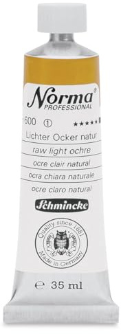 Chartpak 11600009 Norma Prof 35ml Paint, Raw Light Ochre