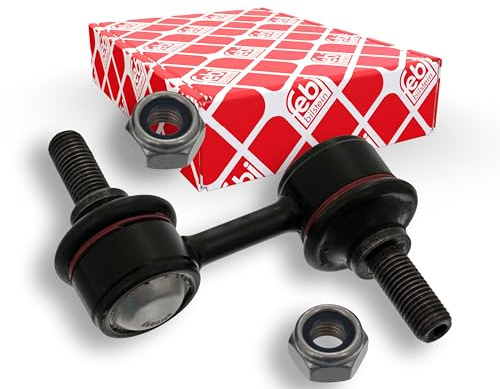 febi bilstein 19686 Verbindungsstange mit Sicherungsmuttern, 1 Stück