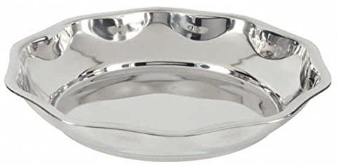Vassoio per Frutti di Mare DIAM. 32 CM Acciaio Inox Art.1385