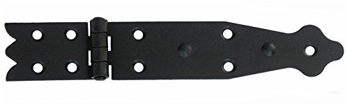 Box Hinges Chest Strap 200 mm (60 x 140 mm) Table Runner Black Powder Coated