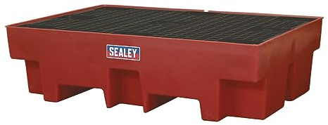 Sealey Polyethylene Barrel Bund/Spill Pallet 1220 x 820 x 330mm - DRP12