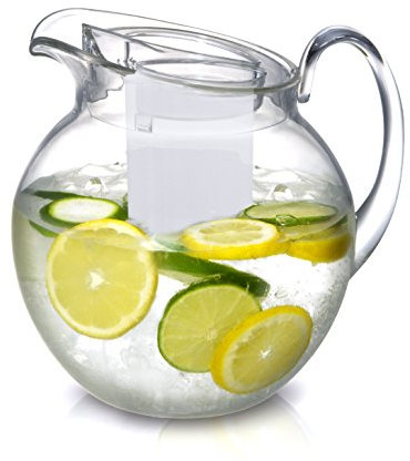 Prodyne IP-20 Big Ice Fruchtaufgusskrug, Acryl, Transparent