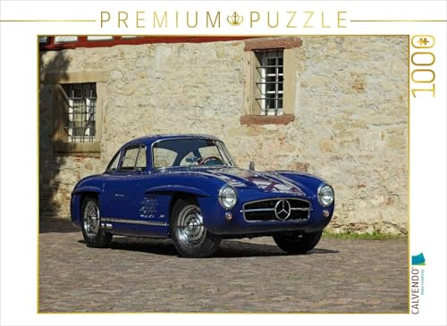 CALVENDO Puzzle Mercedes 300 SL Aluminium | 1000 Teile Lege-Größe 64 x 48 cm Foto-Puzzle für glückliche Stunden