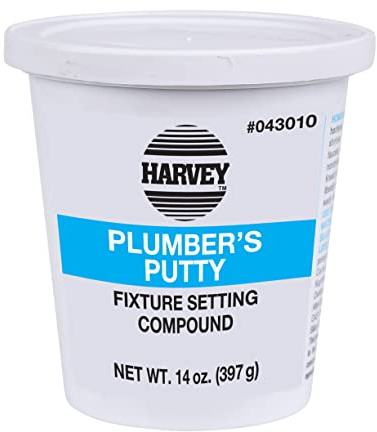 Harvey's WM Harvey 043010 Stainless Plumbers Putty, 14 oz