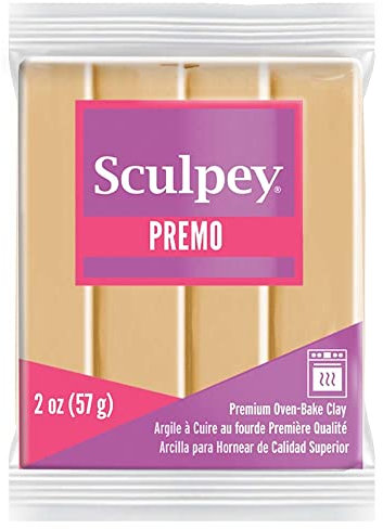 Sculpey Premo Sculpey Polymer Clay 2oz-Ecru
