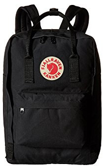 Fjällräven Rucksack Kånken Laptop 15 zoll, black, 40 x 28 x 16cm, 18 liter, 27172