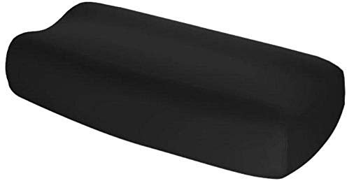 Fleuresse Vital-Comfort Jersey Nackenstützkissenbezug, schwarz