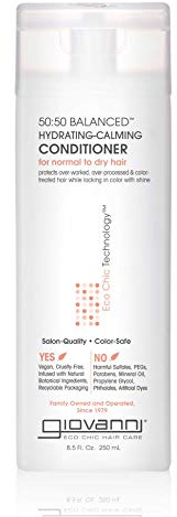 Giovanni - Conditioner 50:50 Balanced Hydrating-Calming For Normal To Dry Hair - 8.5 fl. oz.