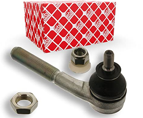 febi bilstein 17753 Spurstangenendstück mit Sicherungsmutter und Kontermutter, 1 Stück | Kompatibel mit: CITROËN XANTIA, XANTIA Break, XM, XM, XM Break, XM Break, PEUGEOT 605, 607