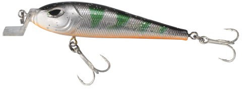 Abu Garcia Rocket River 7cm 9g Silver Green Tiger