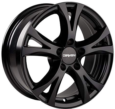CARMANI 09 Compete black matt 6,5x16 ET49 5.00x112 Hub Bore 66.60 mm - Alu felgen
