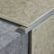 Tile Trim 12mm x 10 Lengths Aluminium Chrome L Shaped Straight Edge Heavy Duty 2.44m Long Used for Bathroom, Kitchen & Tiling