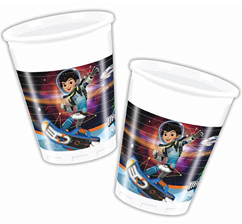 Unique Party 72269 - 200ml Miles from Tomorrowland Plastic Cups, Pack of 8