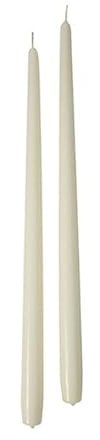 Cereria di Giorgio Rhistò Tafelkerzen für Kerzenleuchter, 6 Stück, 2,2 x 40 cm