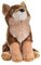 Wild Republic 12235 - Plüschtier Cuddlekins Coyote, Gray/Brown