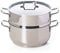 Excelsa Cooking Light Plus Vaporiera 2 Ripiani, Acciaio Inox, Diametro 22 cm