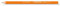 STAEDTLER 157-4 ergo soft Farbstift, ergonomische Dreikantform, rutschfeste Soft-Oberfläche, 12 Stück im Kartonetui, orange