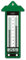 Inovalley 315ELG Thermomètre Mini/Maxi Plastique Vert