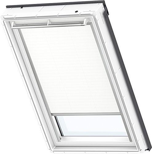 VELUX Hitzeschutz-Markisen & Verdunkelungsrollo GGU, GPU, GHU, GTU U04 Uni Weiß/Schwarz - 1025S