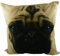 Mars & More - Fullcolour Kissen - Dekokissen - Mops - Baumwolle - 50 x 50 cm