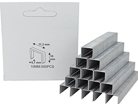 5000 Stk Tackerklammern 10mm, Typ 53, Handtackerklammern Heftklammern Tackerklammer Heftklammer Handtacker Klammern