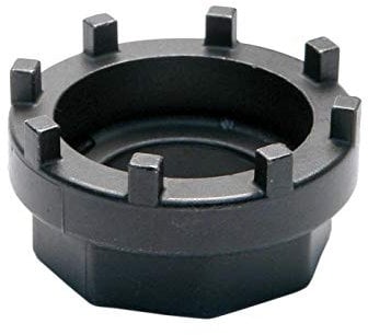 Park Tool BBT-18 Bottom Bracket Tool 8-Tooth Splines: Shimano and Isis Sealed Cartridge Tool, Black