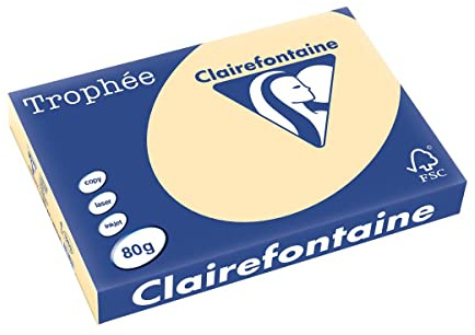 Clairalfa 1253C Multifunktionspapier Trophee, A3, 80 g/qm chamois