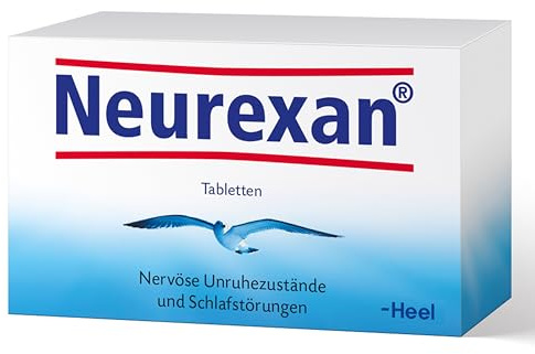Neurexan 250 Tabletten – Die natürliche Alternative zu Schlaftabletten | Einschlafhilfe bei nervöser Unruhe und Schlafstörungen, Beruhigt und entspannt am Tag - fördert den Schlaf in der Nacht