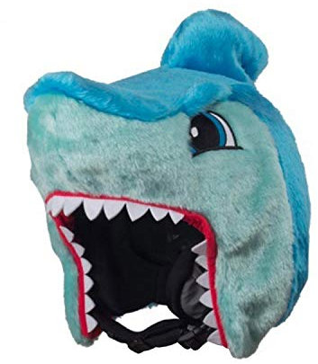 Hoxyheads Herren Shark Skihelm-Überzug, Blau, Einheitsgröße