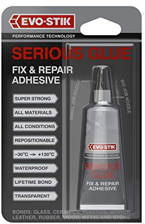 Evo-Stik 663565 Sérieux Super Colle Tube de 33 g – Lot de 6