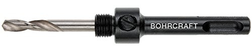 Lochsägen-Aufnahmeschaft SDS-plus inkl. Bohrer AS 4 für Sägen 14-30 mm in Bohrcraft-Verpackung