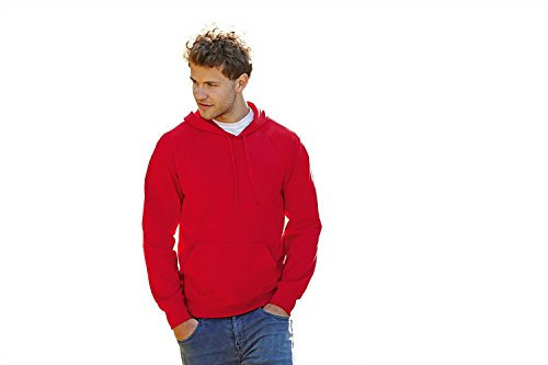 Fruit of the Loom, Felpa da uomo, Fucsia (Fuchsia 2654), M