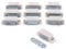 10x Heavy Duty Cupboard Cabinet Door Magnetic Catch Latch Home Furniture Kitchen Wardrobe 6KG Pull Strong 45mm