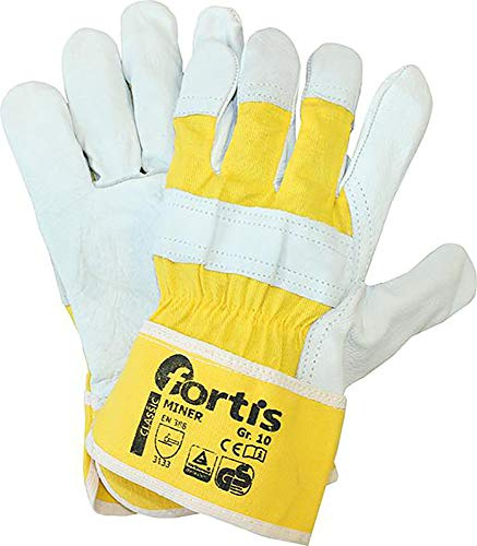 Format 4317784794435 – Handsch. miner. rindnarbenleder. Gr. 10. FORTIS