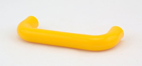 Kunststoffgriff - Möbelgriff - Möbelgriffe - Bogengriff - Schrankgriff - Griff - Möbelknopf - Möbelknöpfe - Kunststoff - Gelb - 96 mm