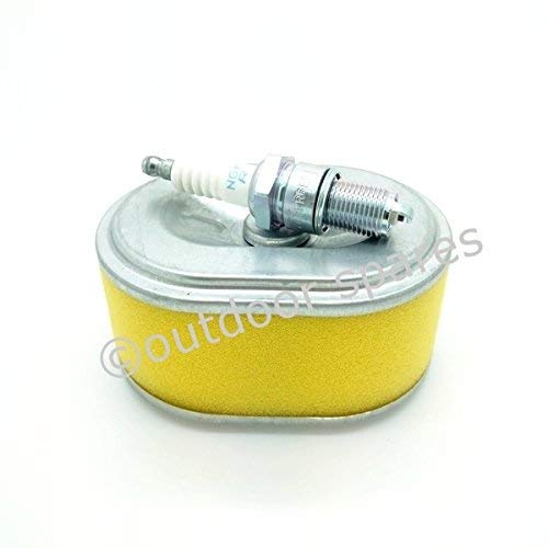 Small Engine Service Kit Included NGK Plug & Aftermarket Air Filter Compatible With Honda GX110 & GX120