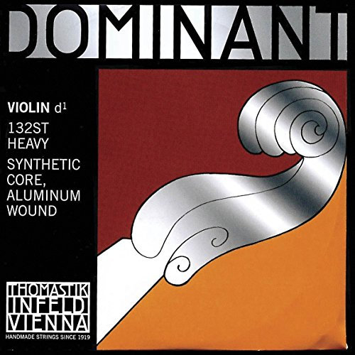 Thomastik Corda per 4/4 violino Dominant - corda Re nucleo sintetica, rivest. alluminio, forte