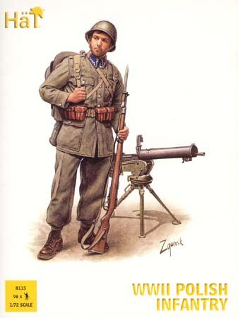 HäT 1/72 WWII polnische Infanterie