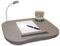 Safield Modern Silver Laptop Desk with Light, Cushion