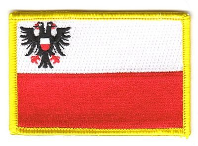 Flaggen Aufnäher Patch Lübeck Fahne Flagge
