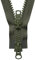 YKK Cerniera a Scorrimento bidirezionale, No. 566 Cachi, 76 cm Length