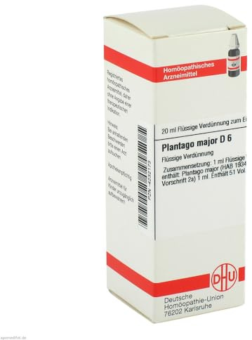 PLANTAGO MAJOR D 6 Dilution 20 ml